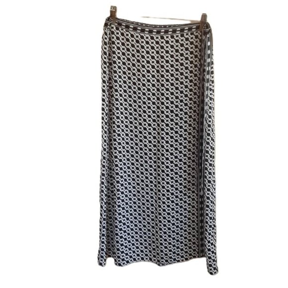 Max Studio Mock Wrap Maxi Pencil Skirt Med - Picture 7 of 11